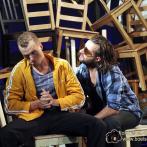 Junges Staatstheater Parchim: Szenenfoto Gelber Mond - Die Ballade von Leila und Lee