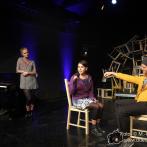 Junges Staatstheater Parchim: Szenenfoto Gelber Mond - Die Ballade von Leila und Lee