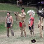 Szenenfoto von der Apachen-Live-Show in Neu Damerow
