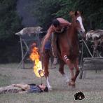 Szenenfoto von der Apachen-Live-Show in Neu Damerow