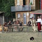Szenenfoto von der Apachen-Live-Show in Neu Damerow